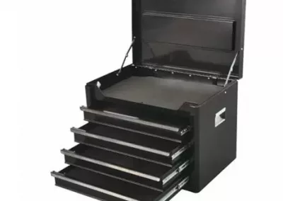 4 Drawer Industrial Tool Chest – Black – 660 x 432 x 492mm
