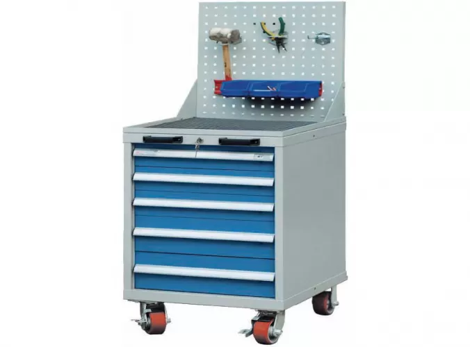 717*572*870mm Roller Cabinet with Tool Panels