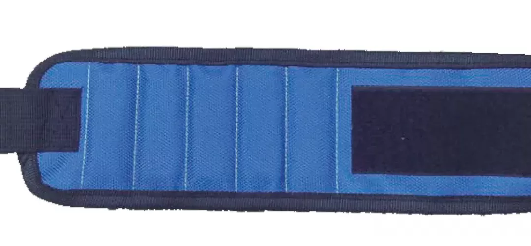 38*9*0.4cm Oxford Cloth Super Magnetic Wristband – Blue / Black