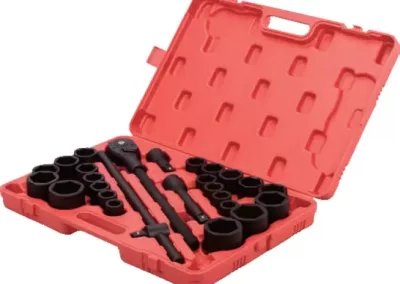 26Pc 3/4″ Dr. Metric & Imperial Impact Socket & Wrench Set