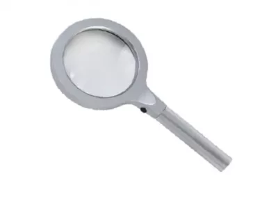 12 LED Hand-held Magnifier with Aluminum Alloyed Handle